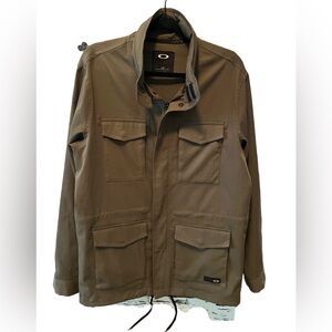 Oakley Olive Green Men's Jacket. Lightweight size large.